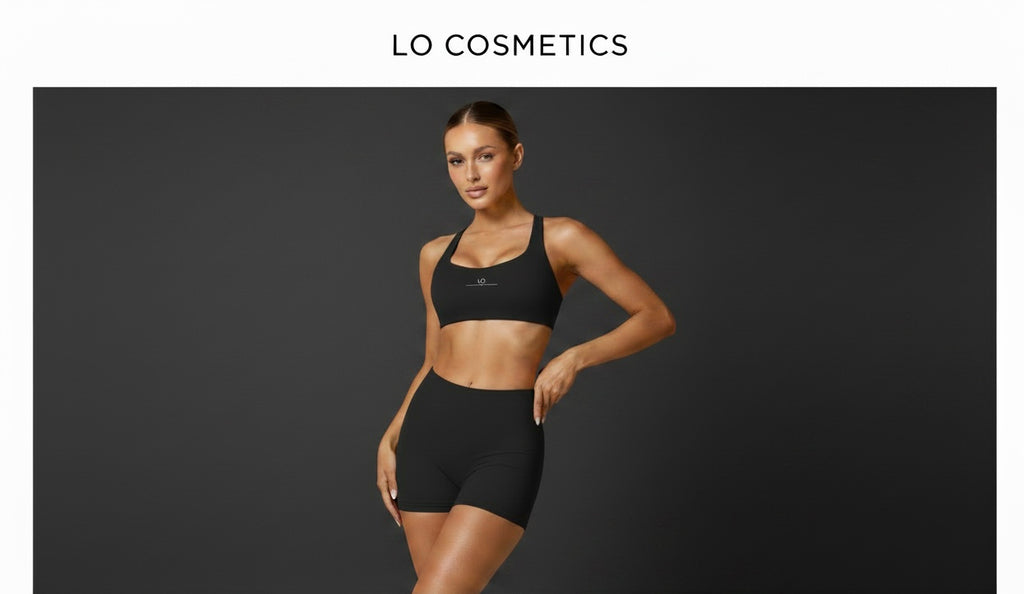 Conjunto Deportivo de Lujo Short y Top Tirantes – LO COSMETICS