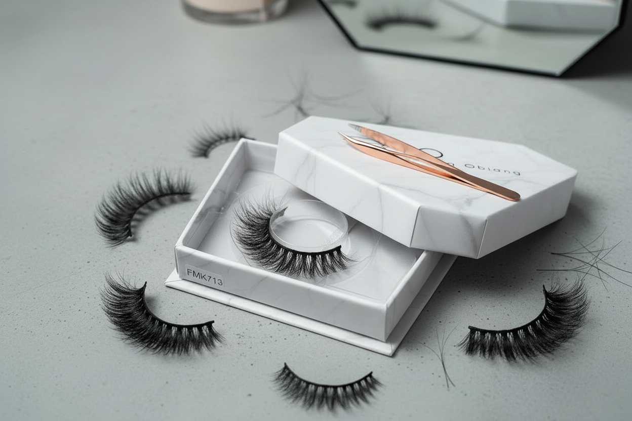 Pestañas Postizas de Lujo Efecto Natural – LO COSMETICS