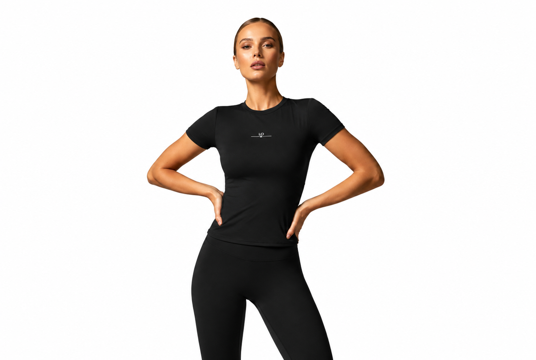 Conjunto Deportivo de Lujo Negro – LO COSMETICS
