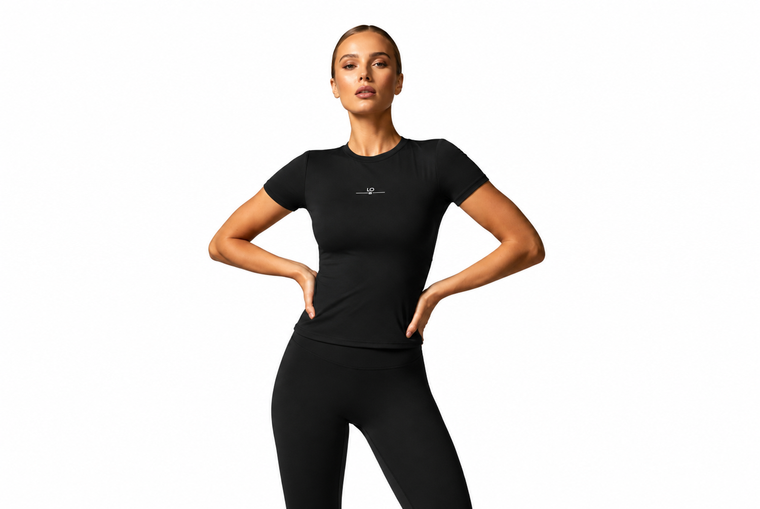 Conjunto Deportivo de Lujo Negro – LO COSMETICS