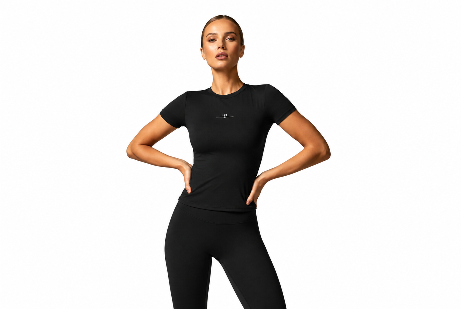 Conjunto Deportivo de Lujo Negro – LO COSMETICS