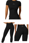 Conjunto Deportivo de Lujo Negro – LO COSMETICS