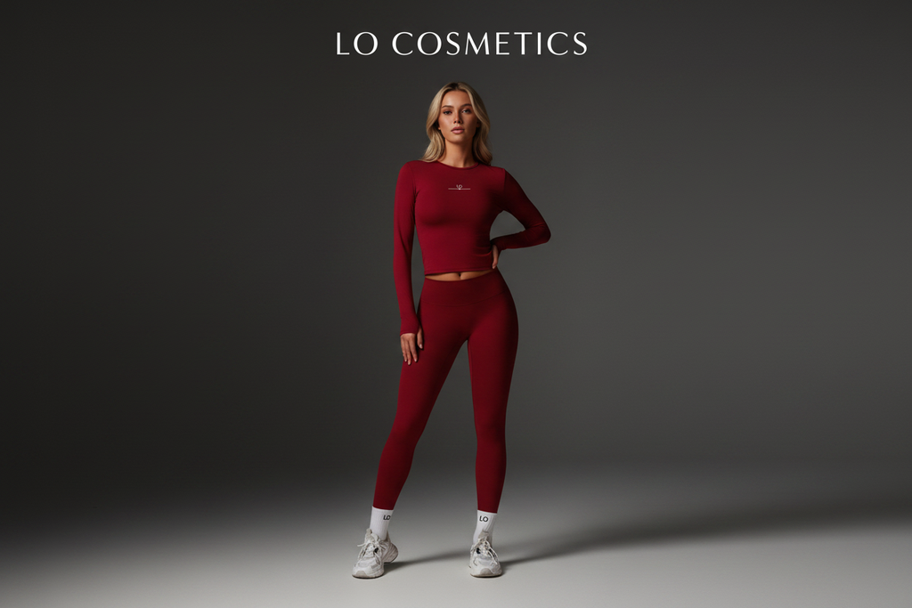 Conjunto Deportivo de Lujo Rojo – LO COSMETICS