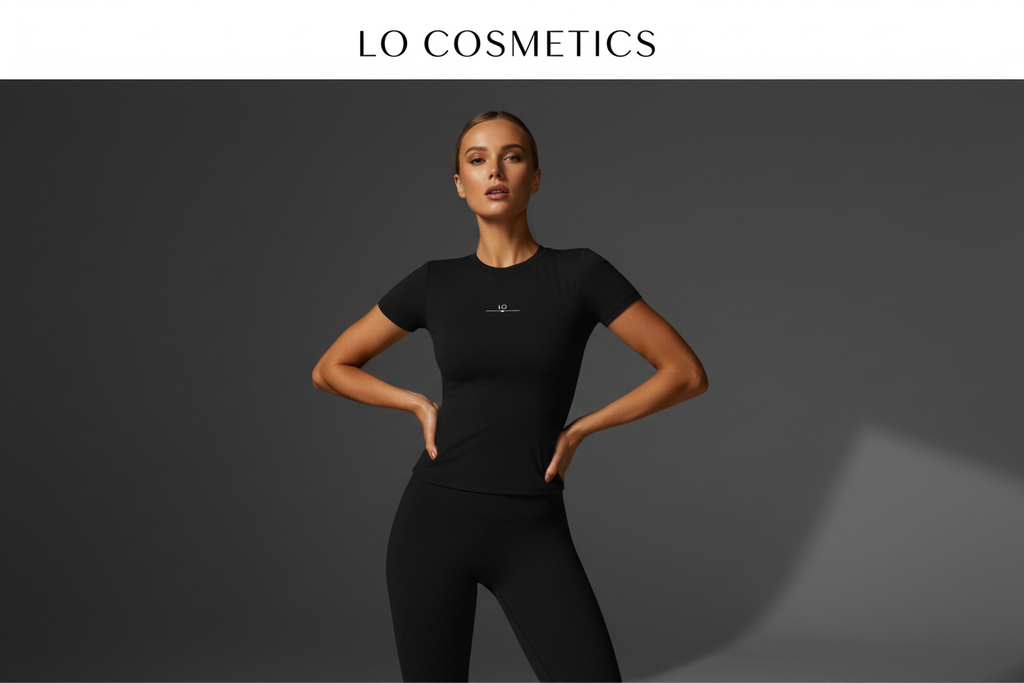 Banner Conjunto Deportivo de Lujo Negro LO COSMETICS